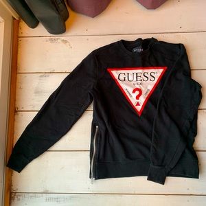 Guess Sweatshirt- crewneck. Brand new. XS